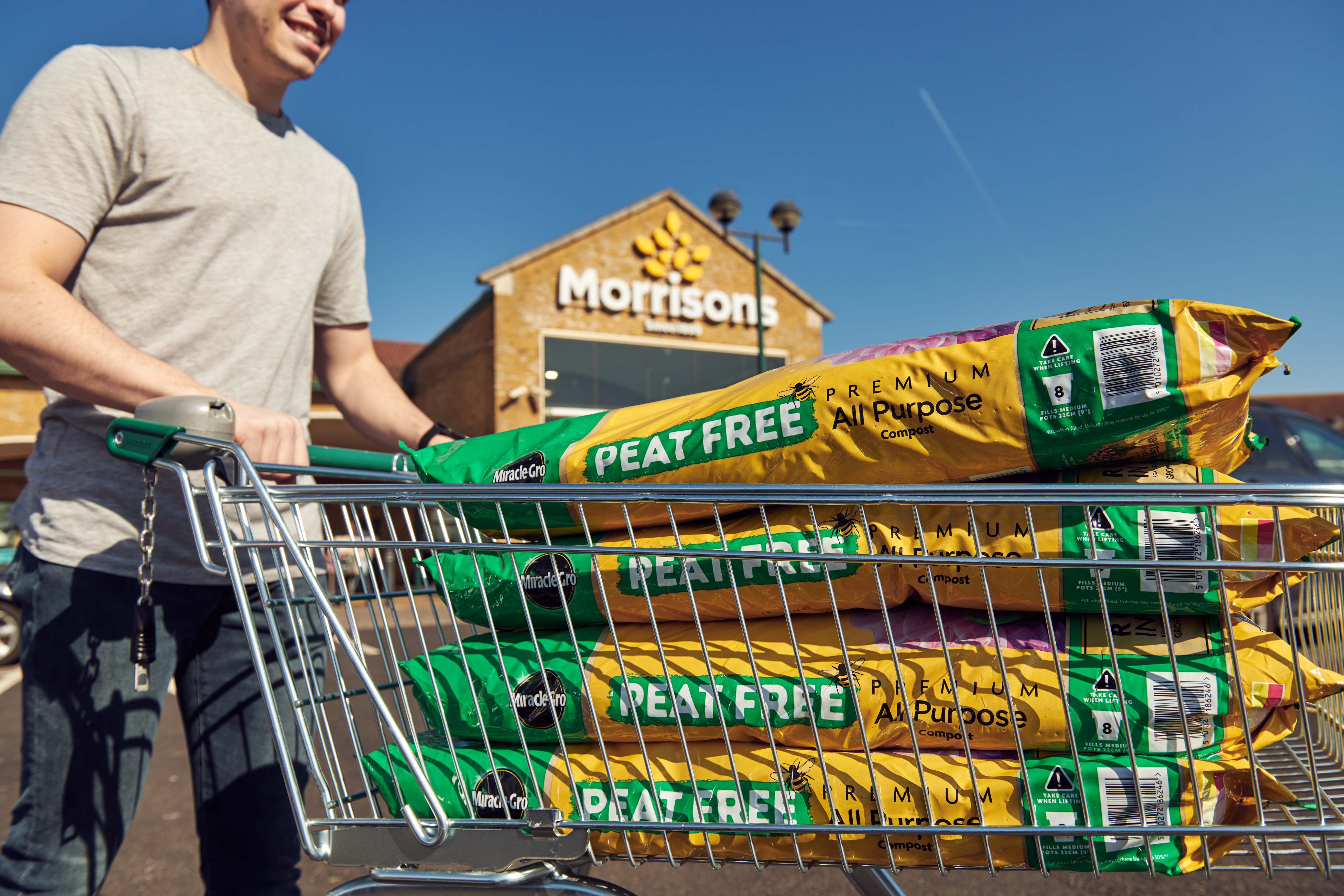 Morrisons to switch to 100% peat-free compost