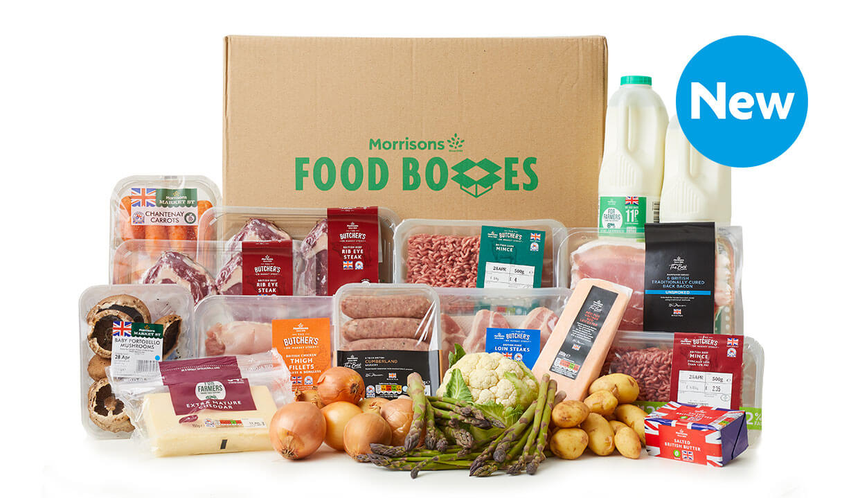 Seasoned food. Morrisons чай. Food Box. Farm food Pack PNG.