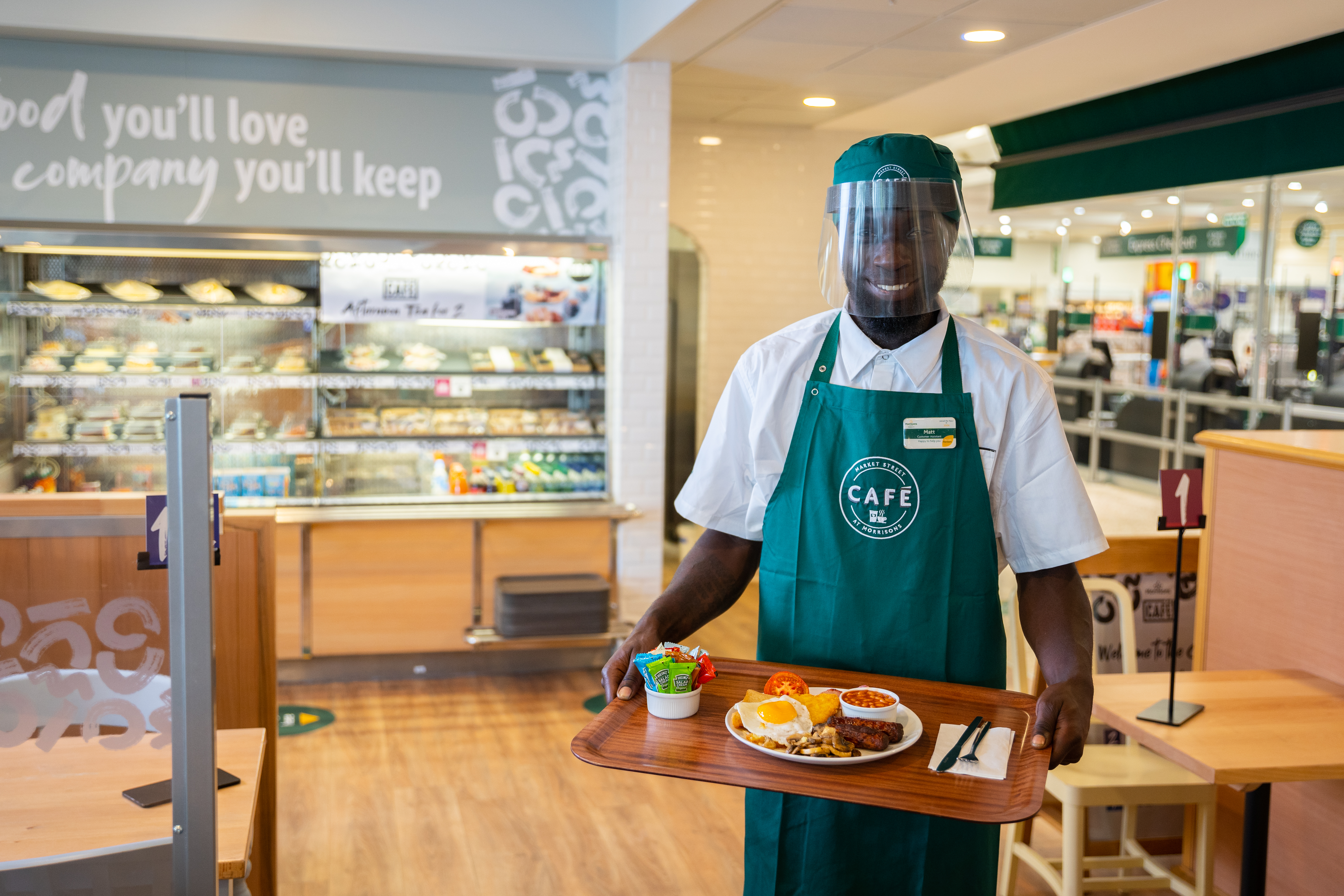 Morrisons cafes open this week after multi-million pound investment in social distancing