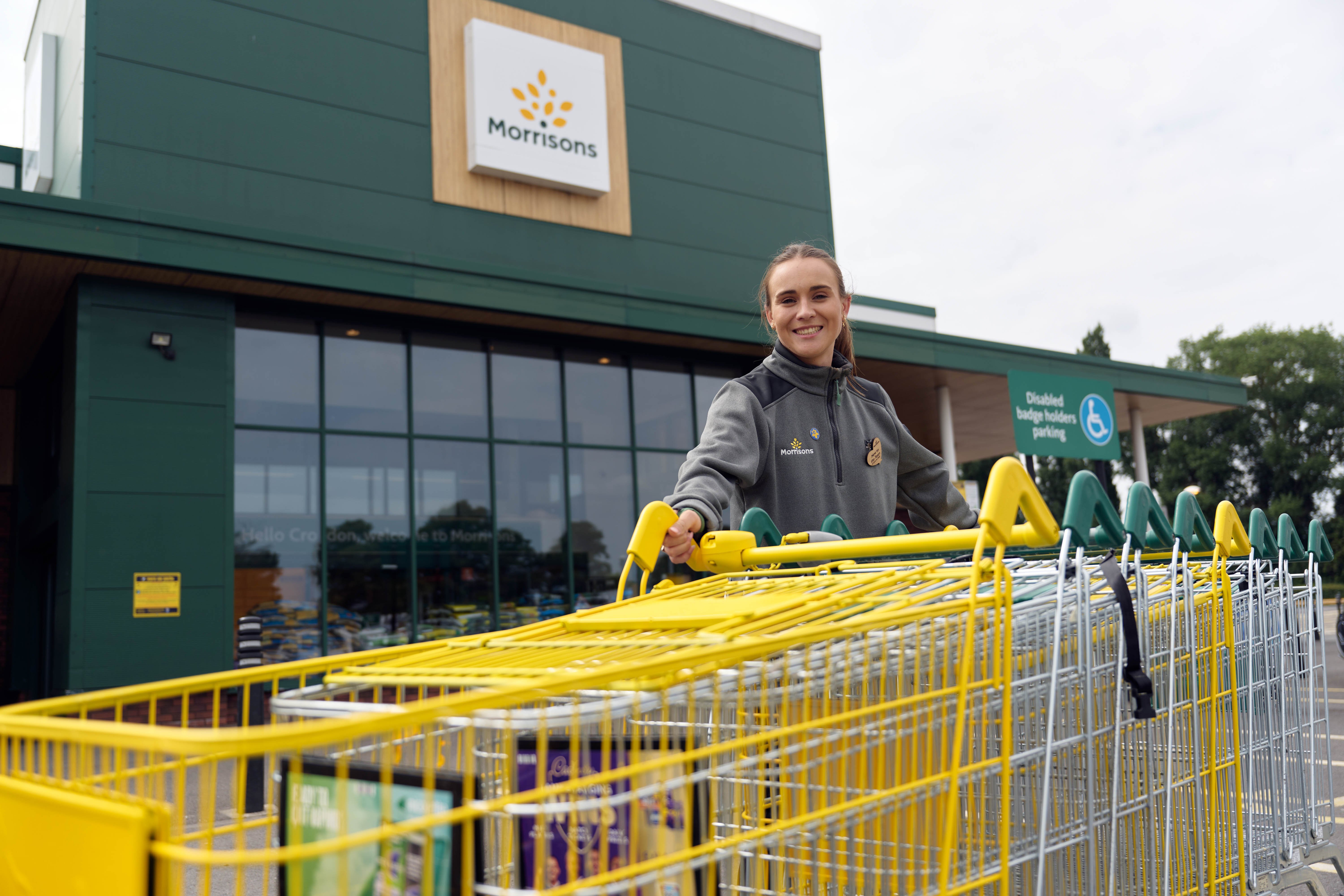 Paint it yellow: Morrisons turns one in four supermarket items yellow to raise money for Marie Curie