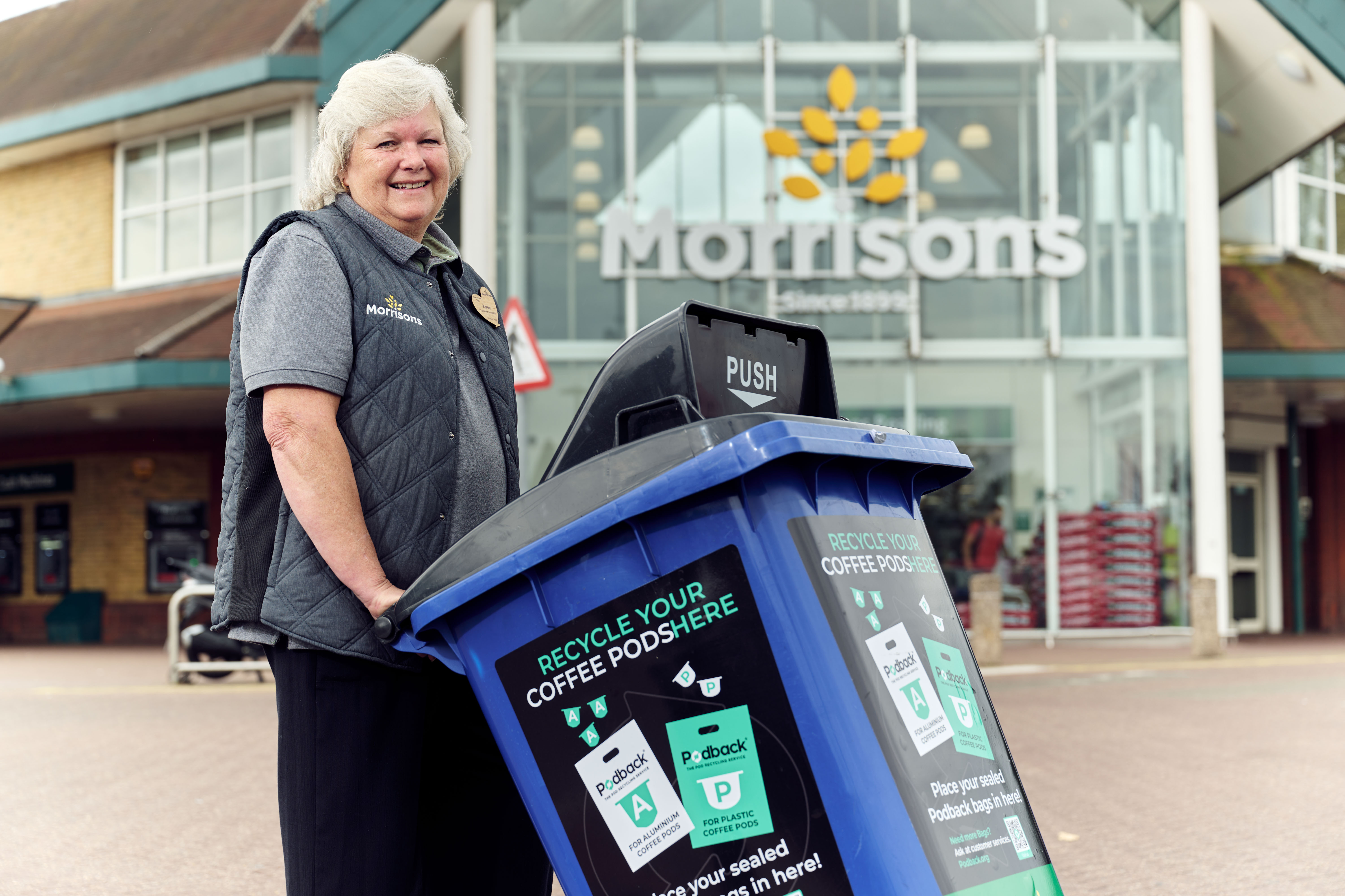 Morrisons becomes first UK supermarket to introduce coffee pod recycling points