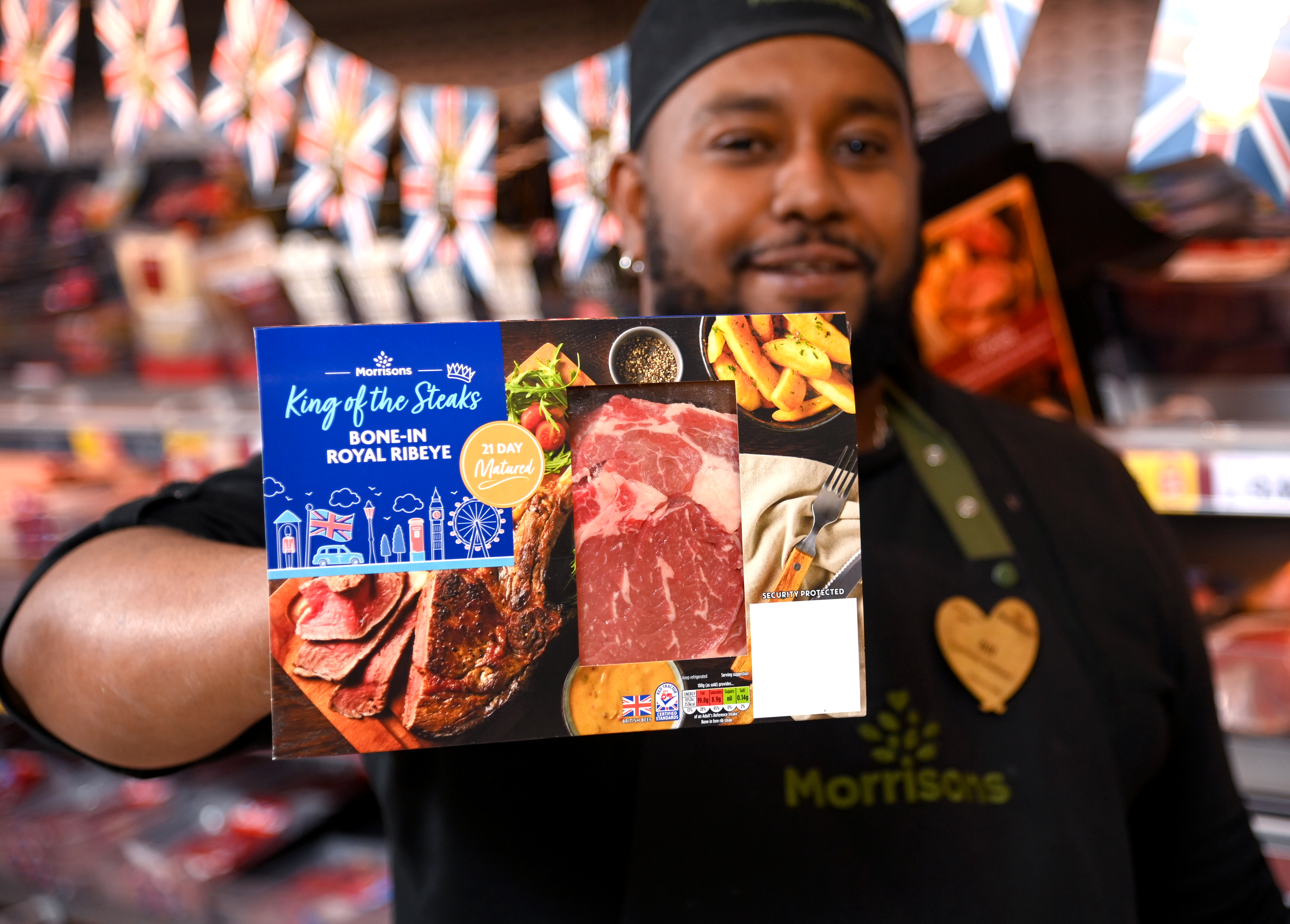 Morrisons launches limited-edition King-size meat for Coronation feasting