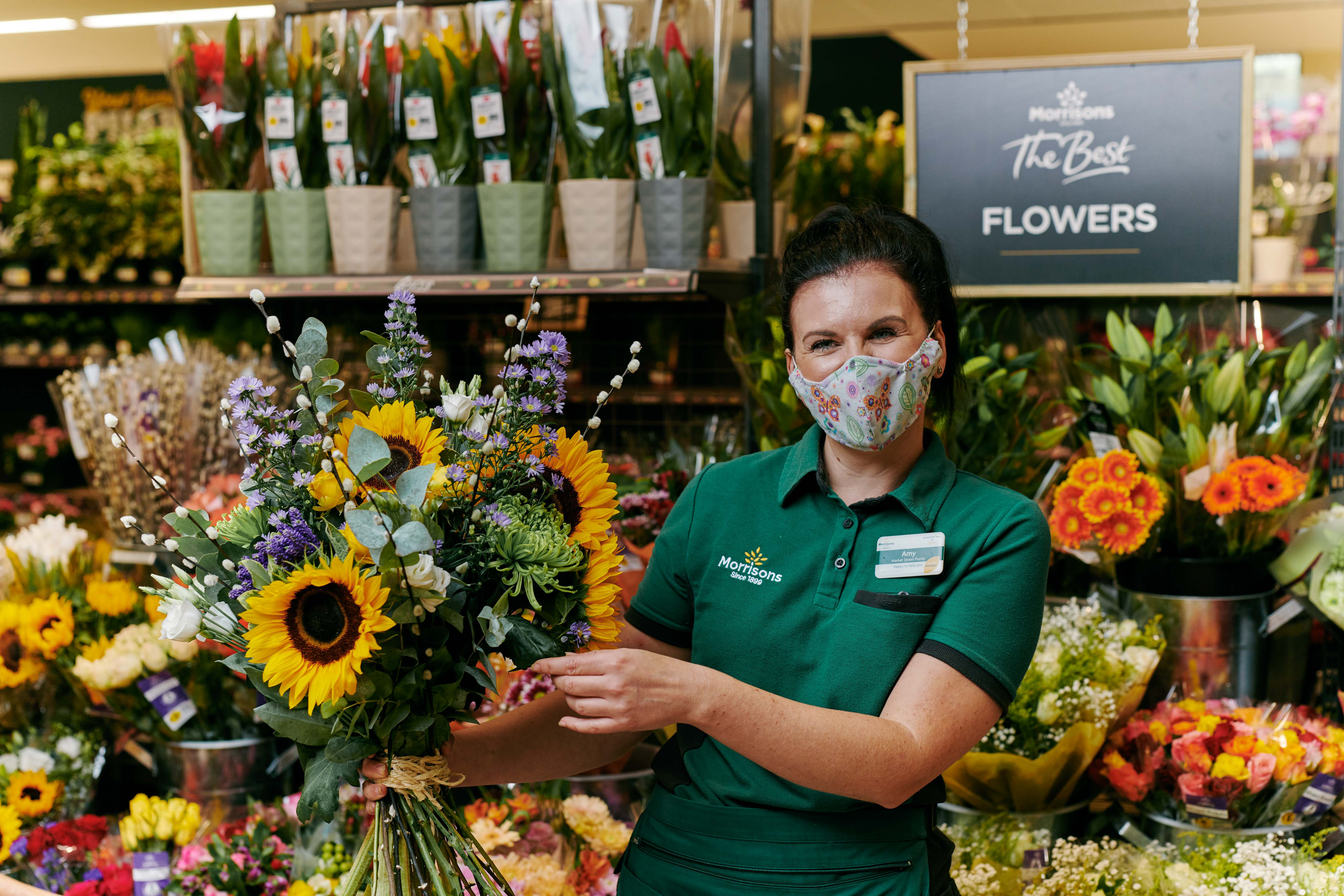 Morrisons doubles number of professional florists in its stores