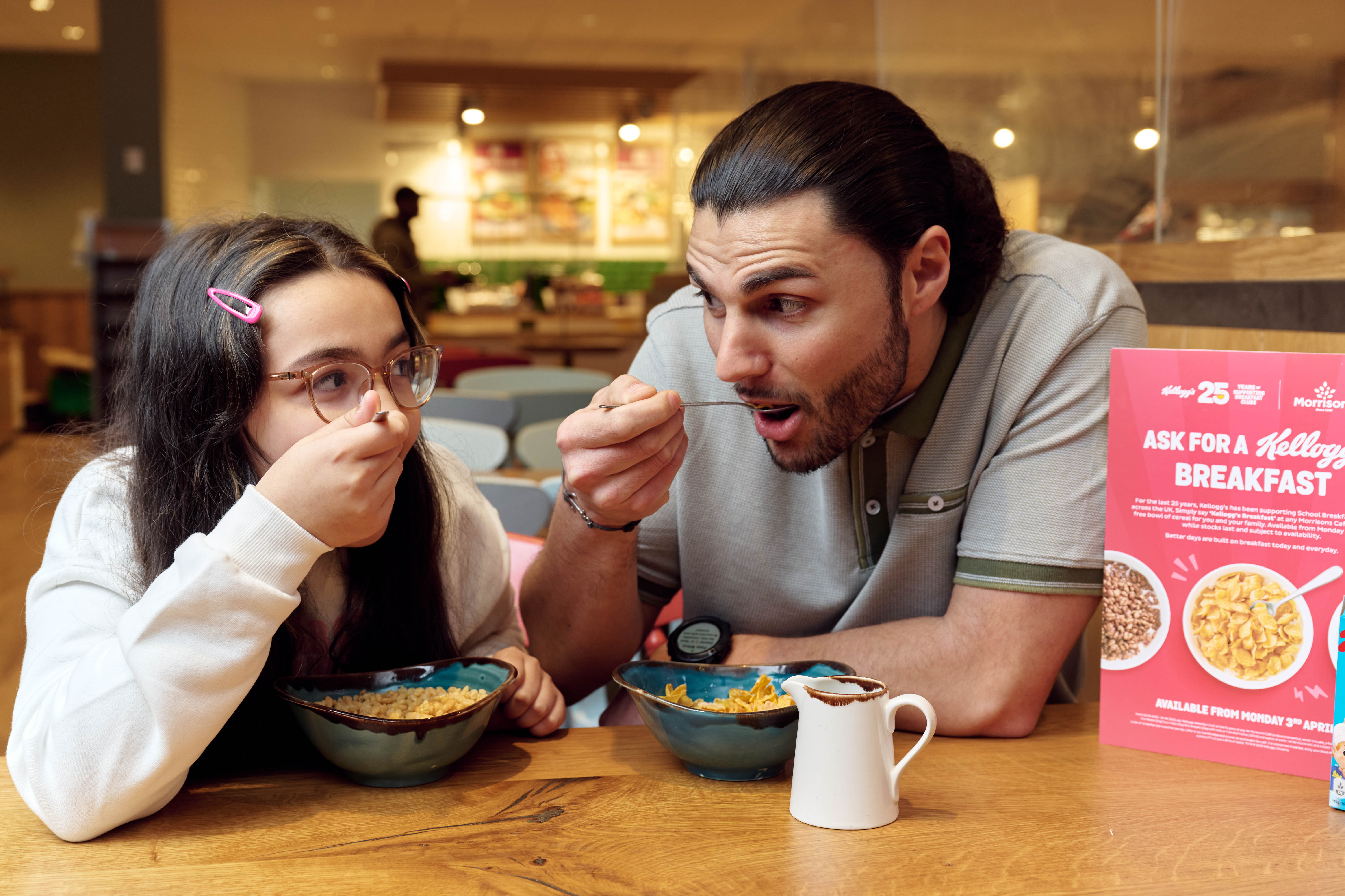 Morrisons teams up with Kellogg's to launch a free breakfast club this Easter