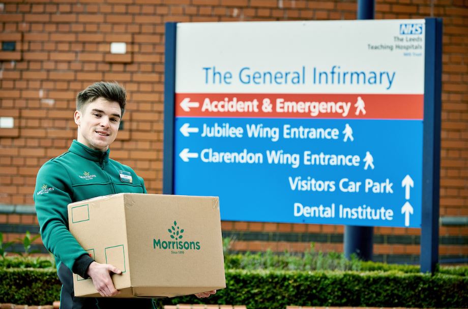 Morrisons launches NHS click and collect food box