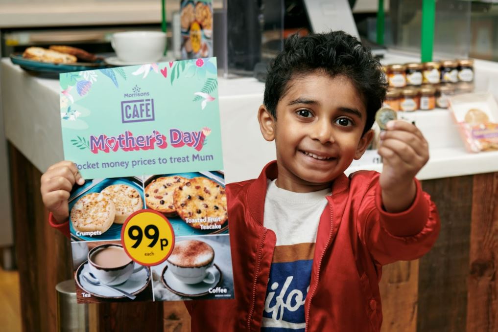 Morrisons reveals 99p Pocket Money Menu for kids to treat mum this Mother’s Day