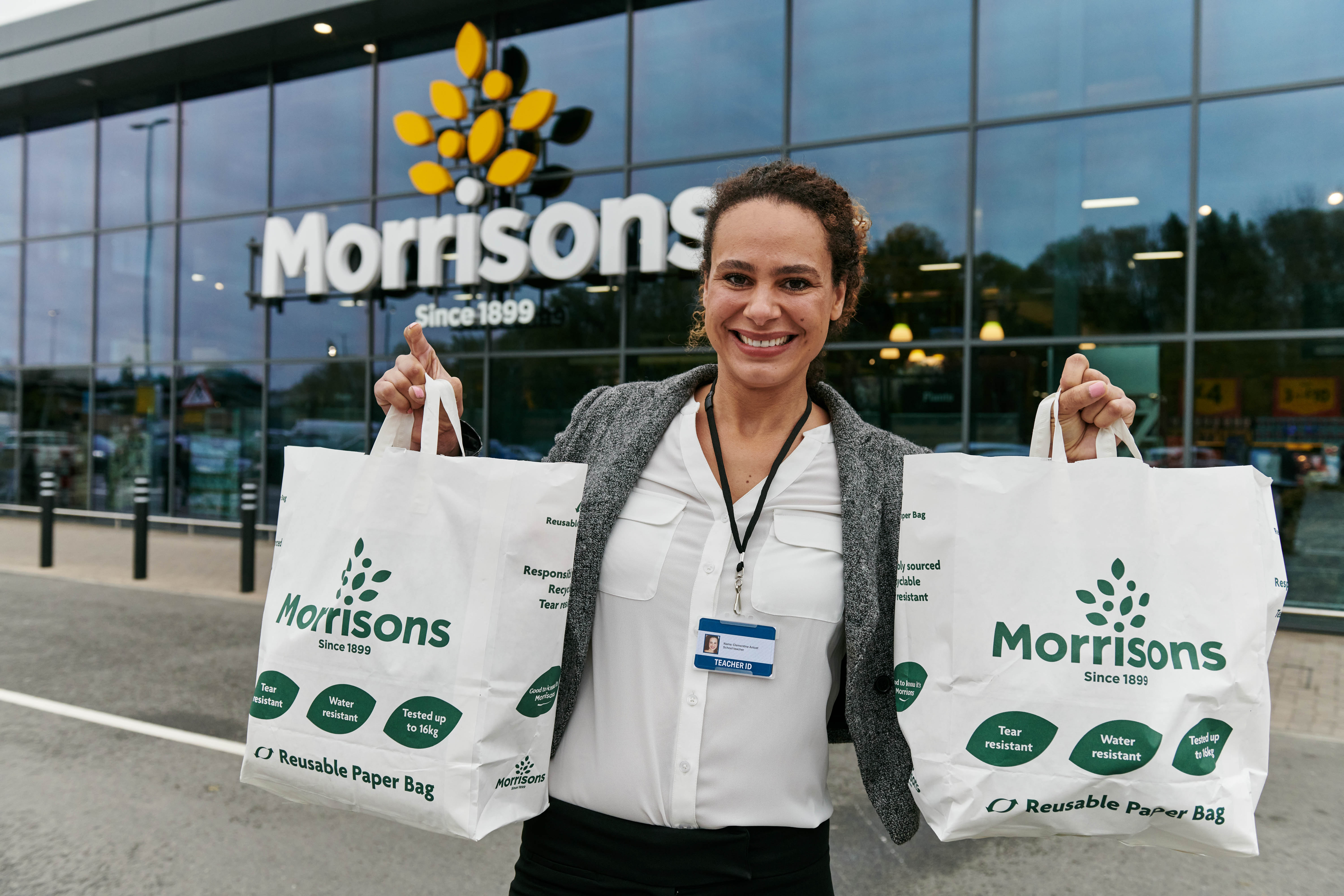 Morrisons offers teachers and school staff 10% off all groceries